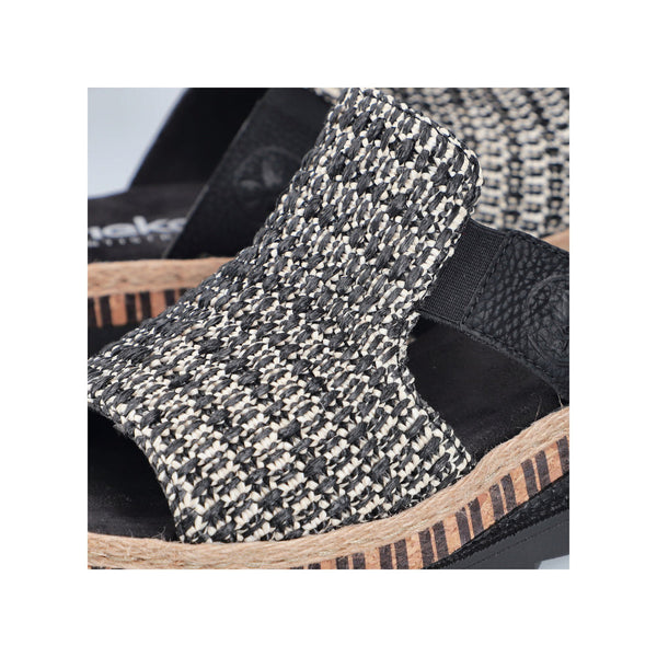 Rieker V7953-00 (Black Multi) - Women's