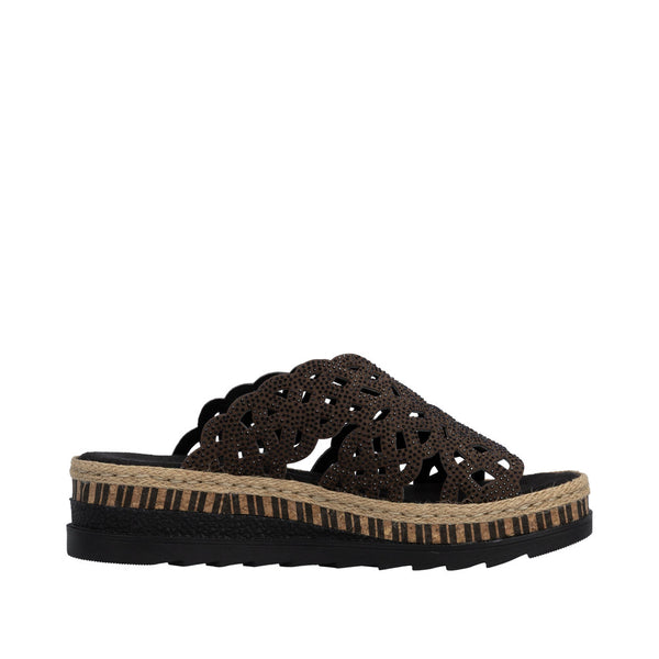 Rieker V7992-24 (Brown) - Women's