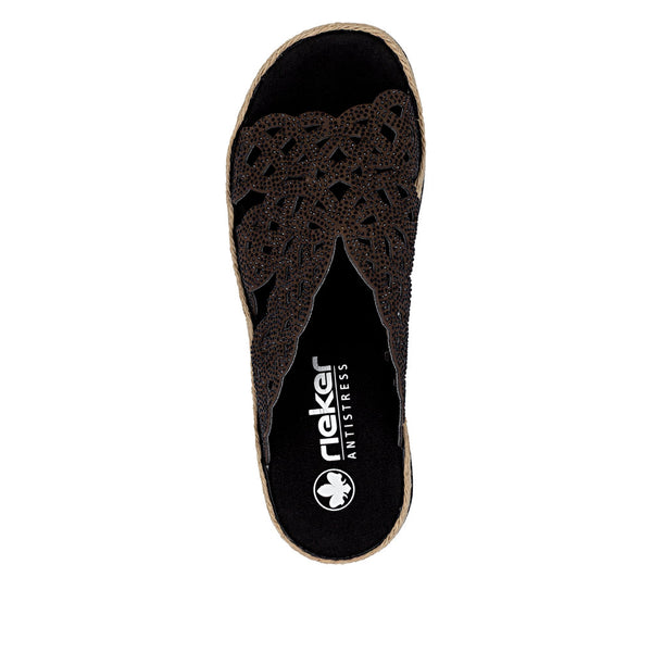 Rieker V7992-24 (Brown) - Women's