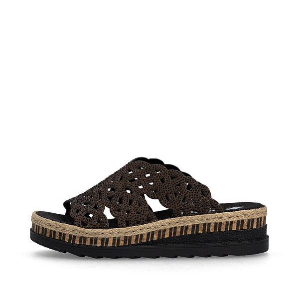Rieker V7992-24 (Brown) - Women's
