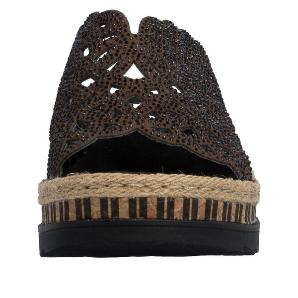 Rieker V7992-24 (Brown) - Women's