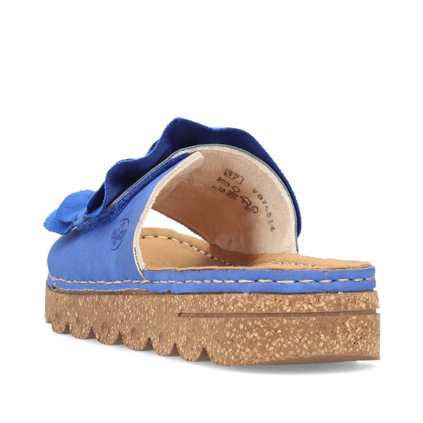 Rieker V8763-14 (Blue) - Women's