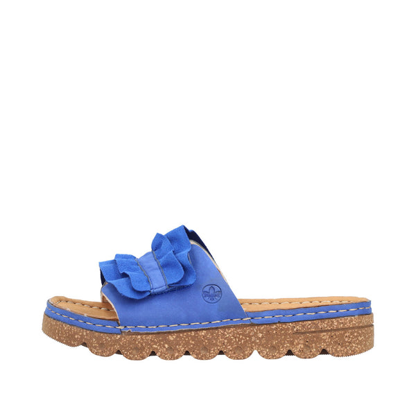 Rieker V8763-14 (Blue) - Women's
