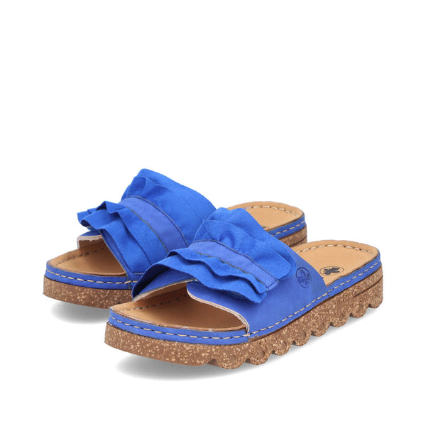 Rieker V8763-14 (Blue) - Women's