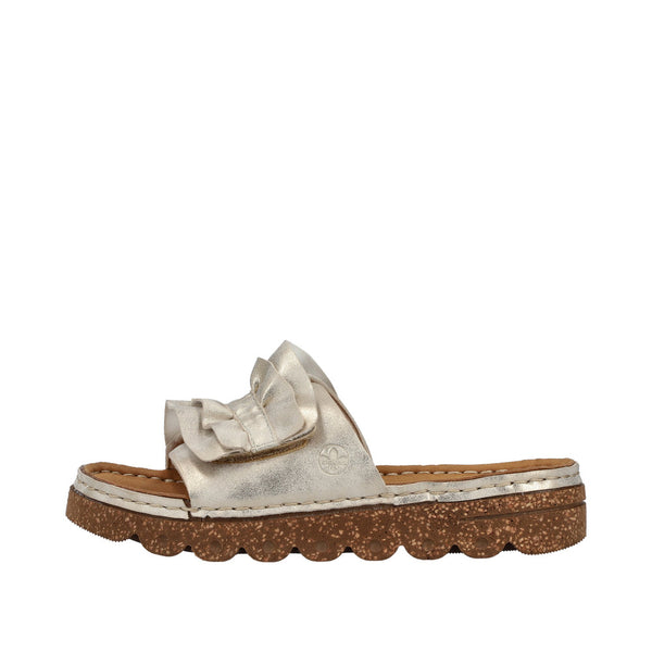 Rieker V8763-60 (Gold) - Women's
