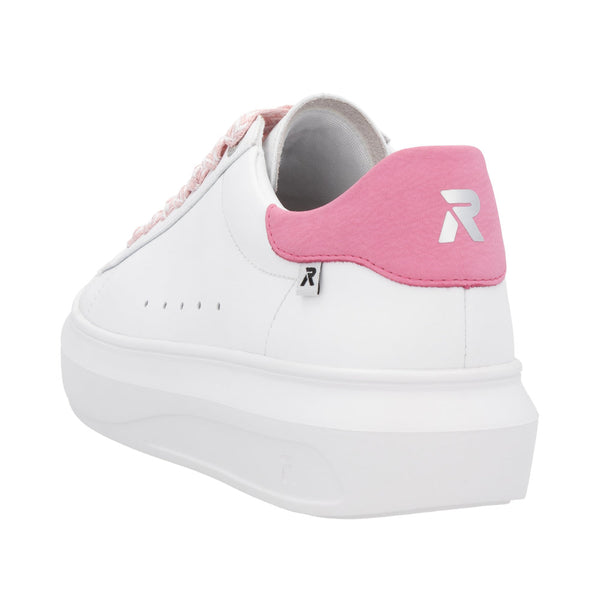 Rieker W1201-82 (White/Pink) - Women's