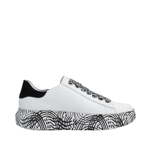 Rieker W1201-83 (White Multi) - Women's