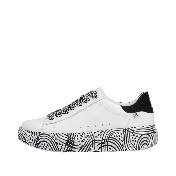 Rieker W1201-83 (White Multi) - Women's