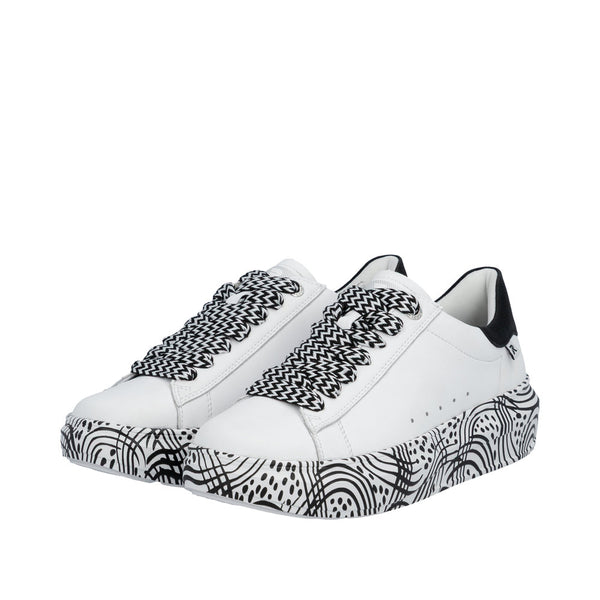 Rieker W1201-83 (White Multi) - Women's