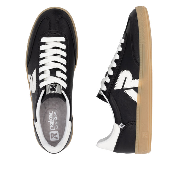 Rieker W2200-00 (Black) - Women's