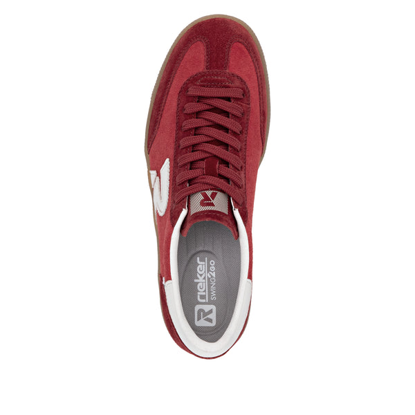 Rieker W2200-33 (Red) - Women's