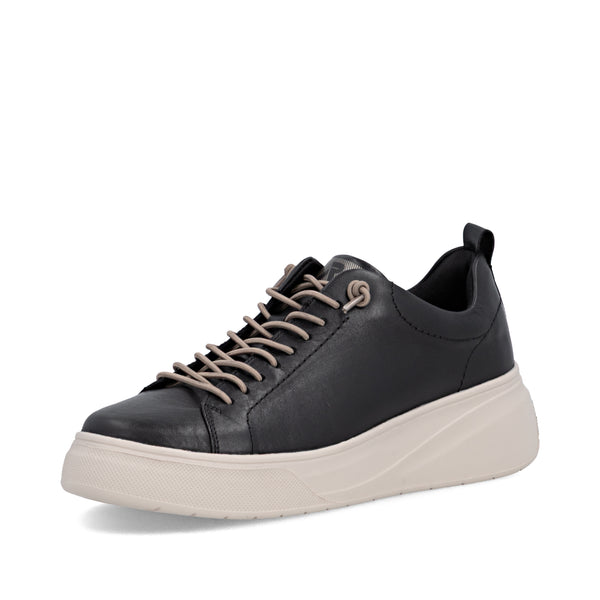 Rieker W2301-00 (Black) - Women's