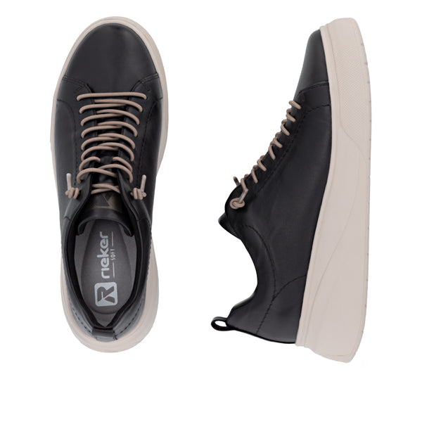 Rieker W2301-00 (Black) - Women's