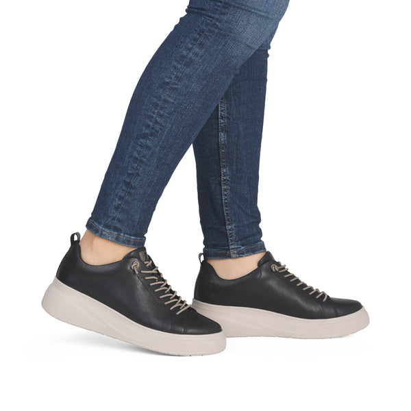 Rieker W2301-00 (Black) - Women's