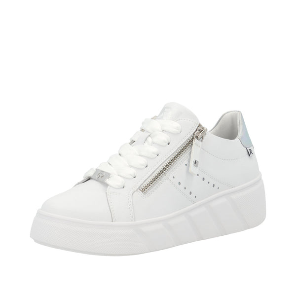 Rieker W2605-80 (White) - Women's