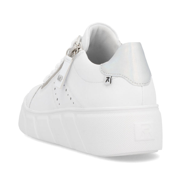 Rieker W2605-80 (White) - Women's
