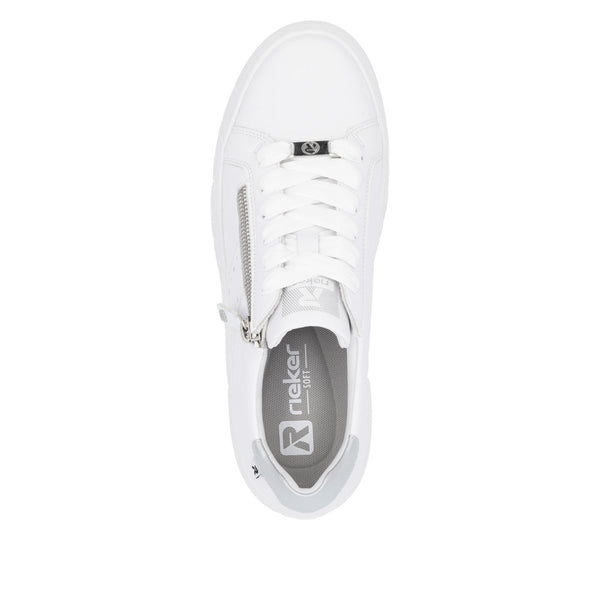 Rieker W2605-80 (White) - Women's