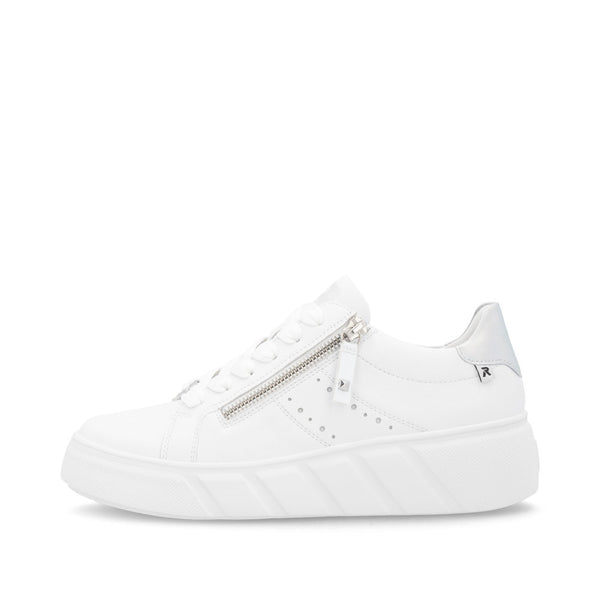 Rieker W2605-80 (White) - Women's