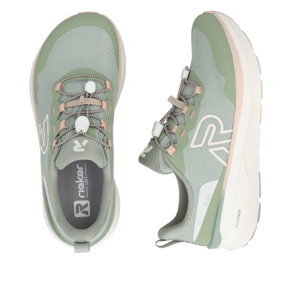 Rieker W4300-52 (Pistachio) - Women's
