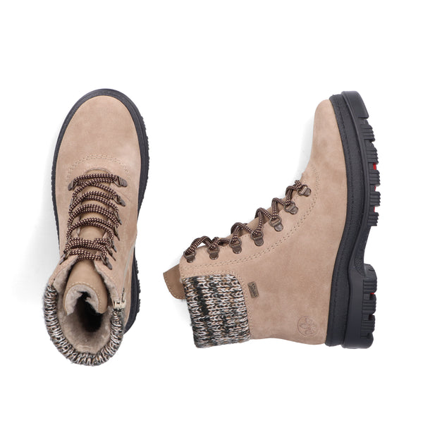 Rieker X8233-64 (Beige Multi) - Women's