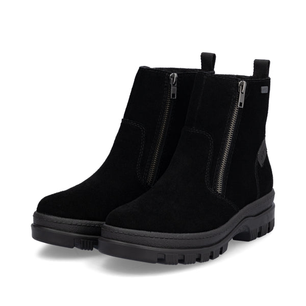 Rieker X8251-00 (Black) - Women's