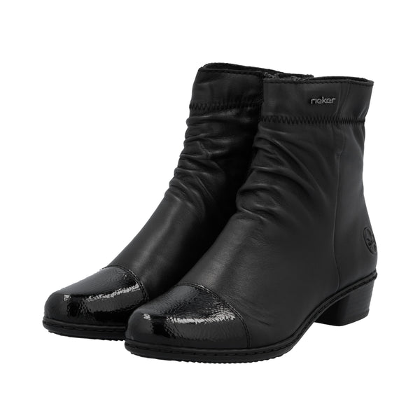 Rieker Y0773-00 (Black) - Women's