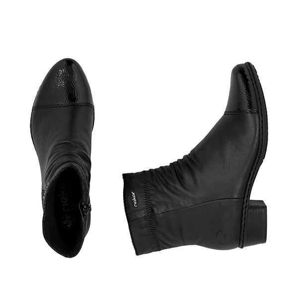 Rieker Y0773-00 (Black) - Women's