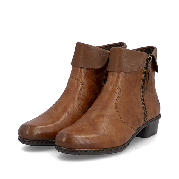 Rieker Y07A8-22 (Brown) - Women's