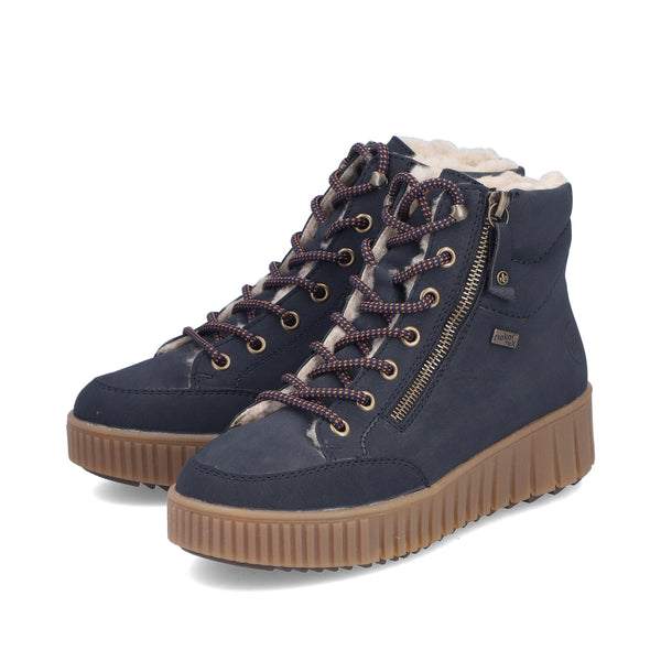 Rieker Y6104-14 (Blue) - Women's