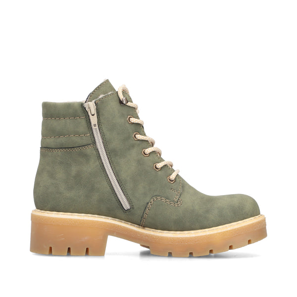 Rieker Y8120-54 (Green) - Women's