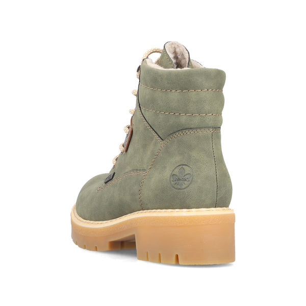 Rieker Y8120-54 (Green) - Women's