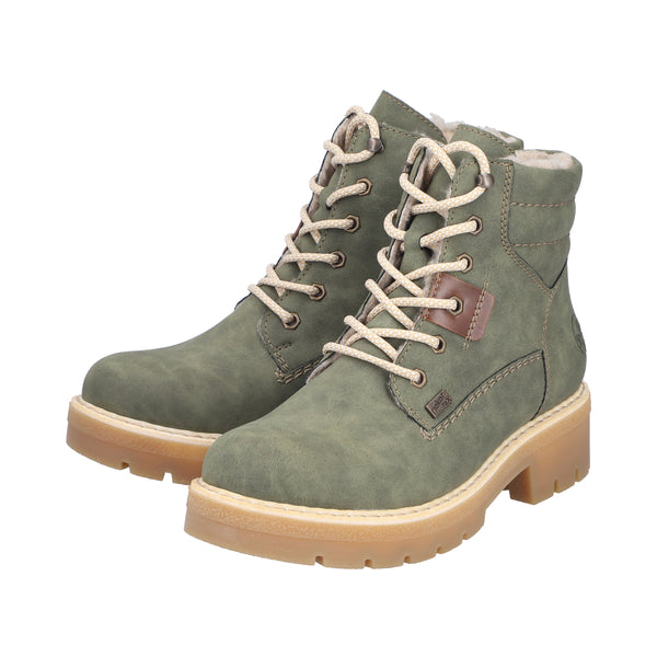 Rieker Y8120-54 (Green) - Women's
