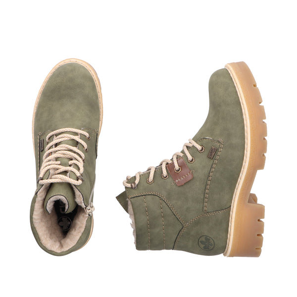 Rieker Y8120-54 (Green) - Women's