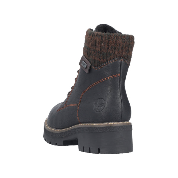 Rieker Y8130-00 (Black) - Women's