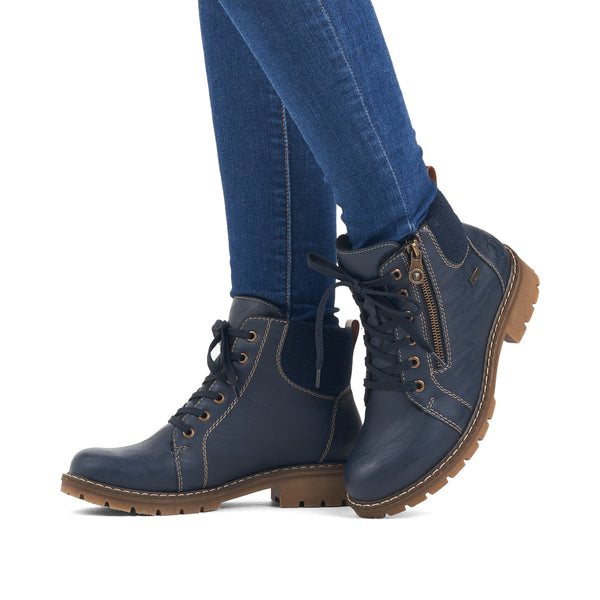 Rieker Y9105-14 (Blue) - Women's