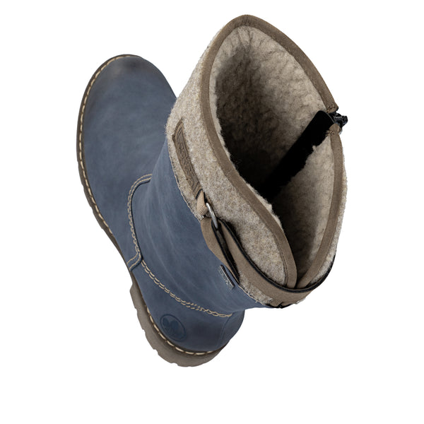 Rieker Y9190-12 (Blue) - Women's