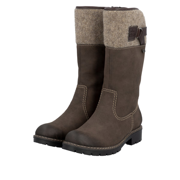 Rieker Y9190-25 (Brown) - Women's