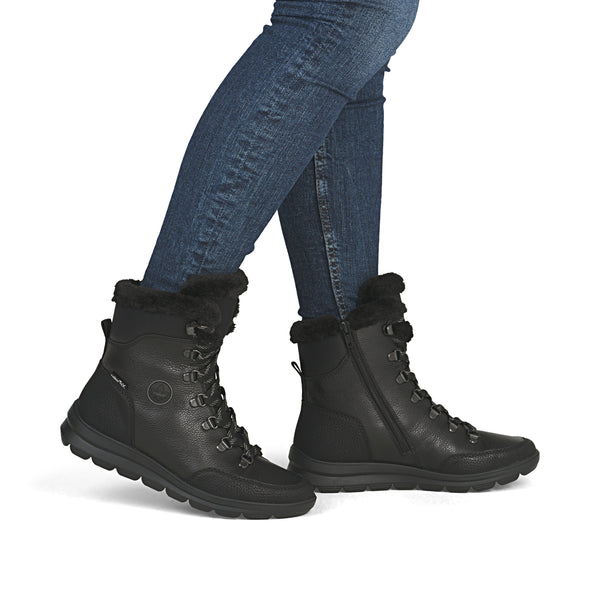 Rieker Z0000-00 (Black) - Women's