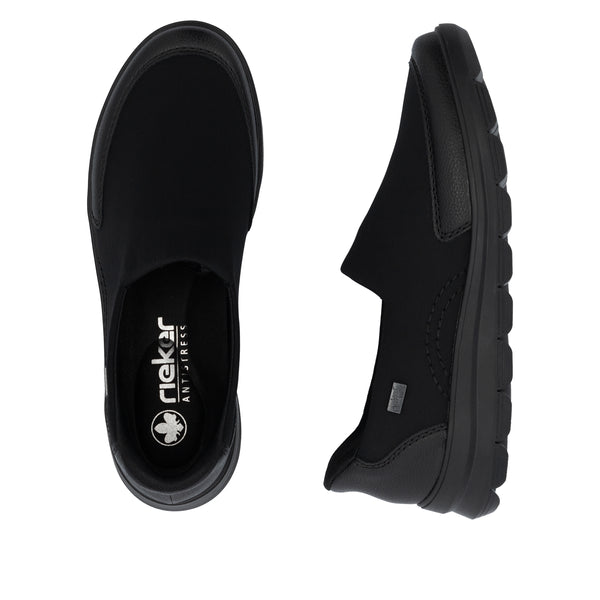 Rieker Z0054-00 (Black) - Women's