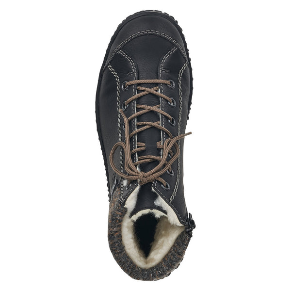 Rieker Z4243-01 (Black) - Women's