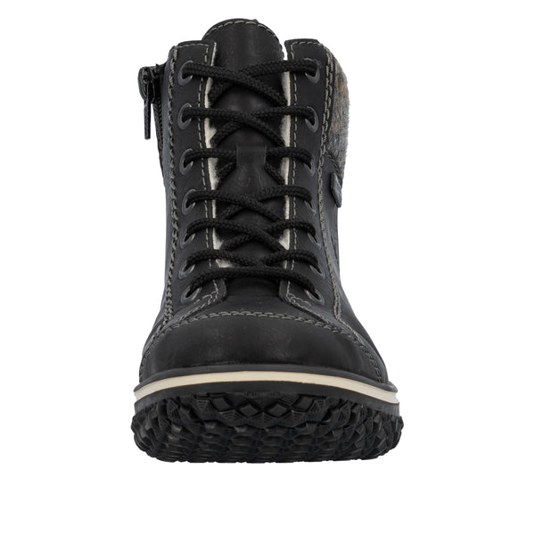 Rieker Z4243-01 (Black) - Women's