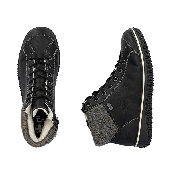 Rieker Z4243-01 (Black) - Women's