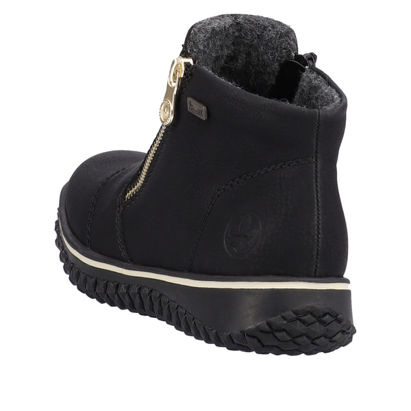 Rieker Z4265-00 (Black) - Women's
