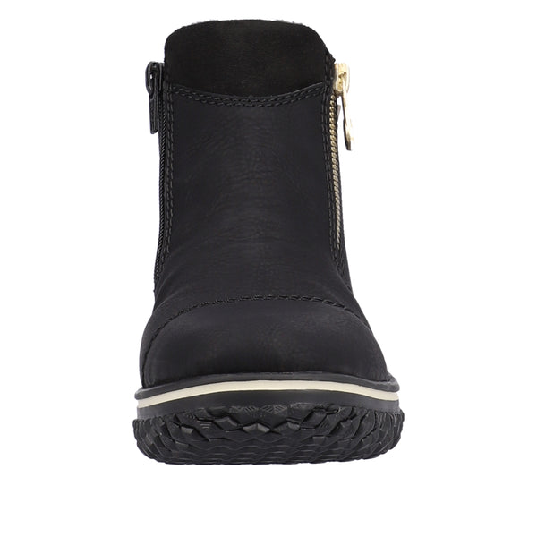 Rieker Z4265-00 (Black) - Women's