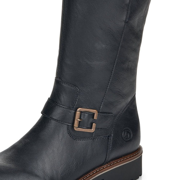 Remonte R6590-01 (Black) - Women's