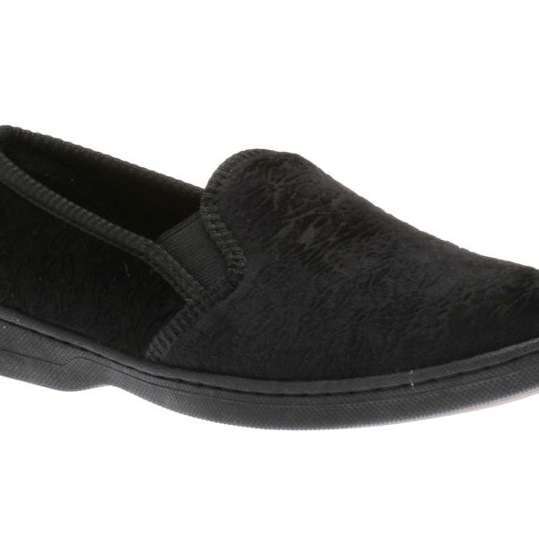 Foamtreads Debbie Slipper (Black) - Women's