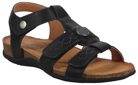 Romika Corkie 04 (Black)  - Women's